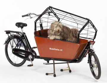 Honden-beanch voor Cargobike lang