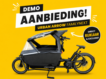 DEMO-AANBIEDING | Urban Arrow FamilyNext 