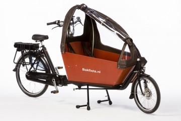 Bakfietsnl tent long 90procent open bruin 2