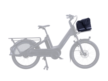 Breeze voordrager tas MIK op Urban Arrow Breeze voordrager