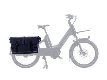 Breeze cargo fietstas op Urban Arrow Breeze – 34 liter waterafstotende fietstas