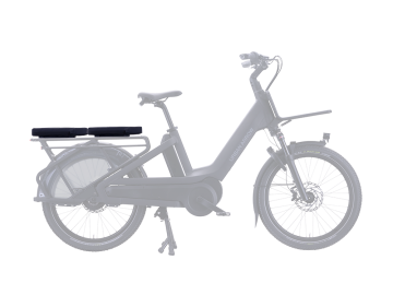 Breeze Zitkussen MIK – comfortabel zitkussen voor de achterdrager van de Breeze bakfiets