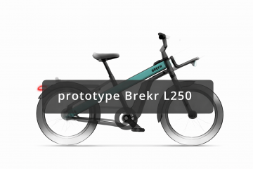 Brekr L250 elektrische longtail – zijaanzicht