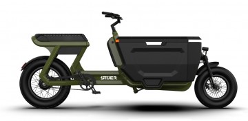 Cargox bakfiets forrest green1a