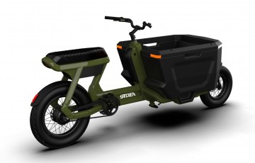 Cargox bakfiets forrest green3a