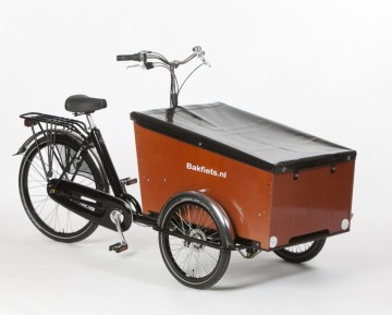 Dekzeil Cargotrike zwart