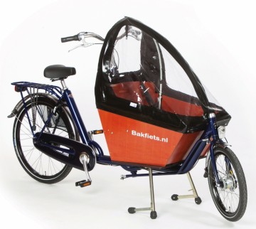 Tent Cargobike Short zwart