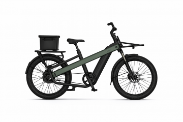 Brekr L250 Short Tail met krat achterop – praktische elektrische longtail voor dagelijks gebruik