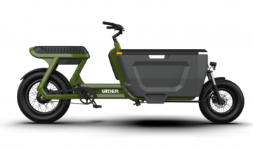 STOER CargoX bakfiets Desert Sand