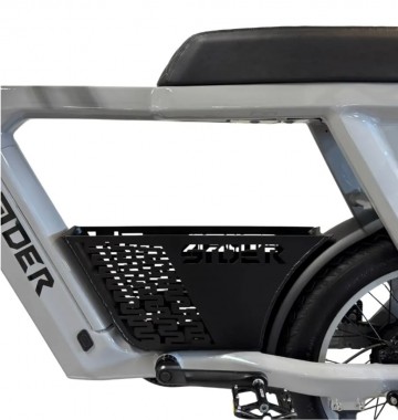 STOER UrbanX slotbak gemonteerd op fiets