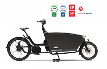 Urban Arrow FamilyNext Pro 100 Nm elektrische bakfiets zwart