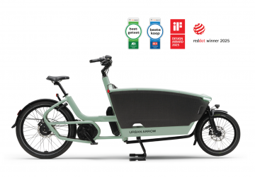 Urban Arrow FamilyNext Advanced 75 Nm elektrische bakfiets groen