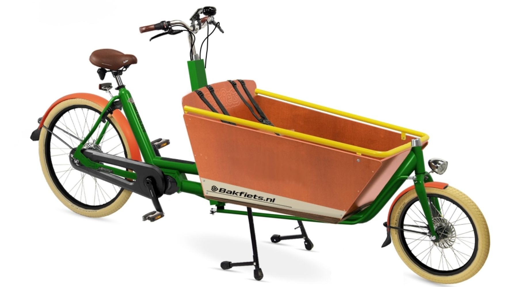Bakfiets.nl configurator – stel je eigen bakfiets samen in kleur en uitvoering
