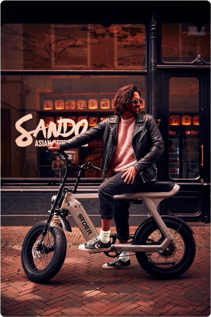 alt="STOER Bike elektrische fatbike – Nederlands design"