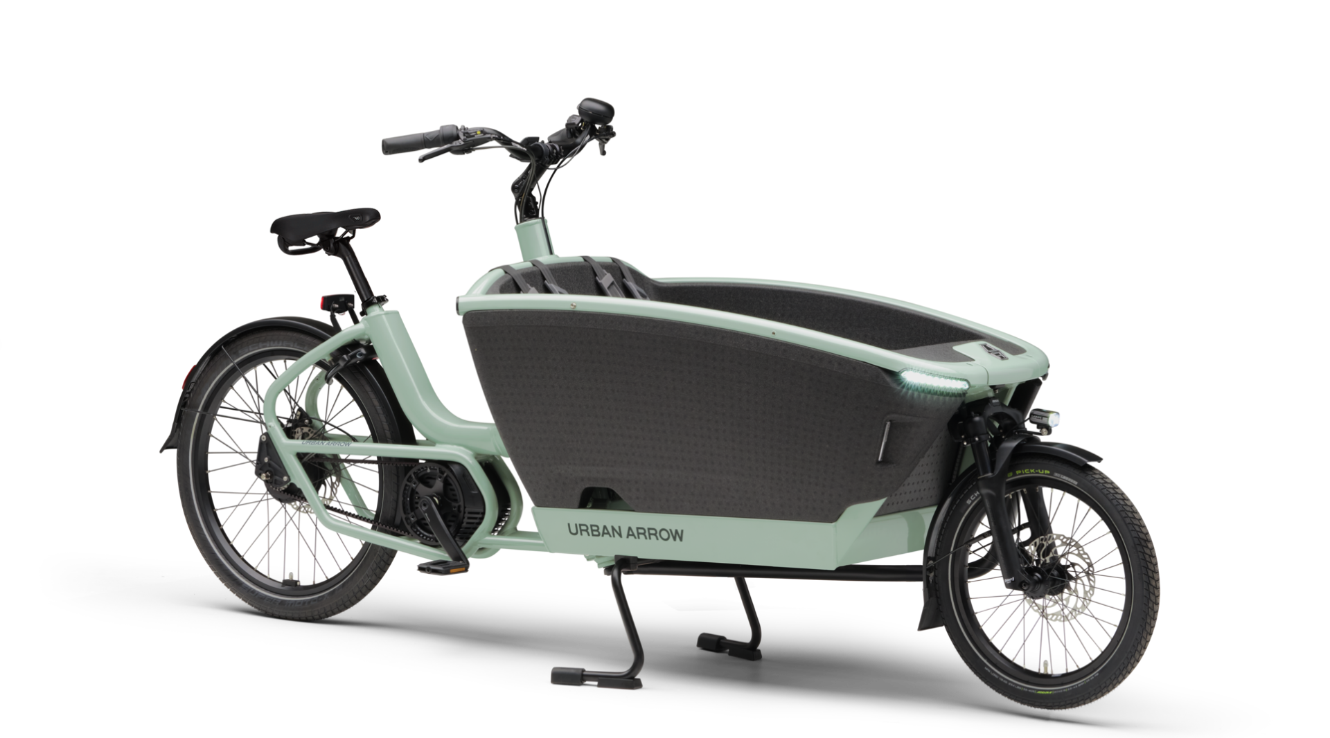 Urban Arrow FamilyNext met ge&iuml;ntegreerde bakverlichting &ndash; beter zicht en veiligheid in het donker